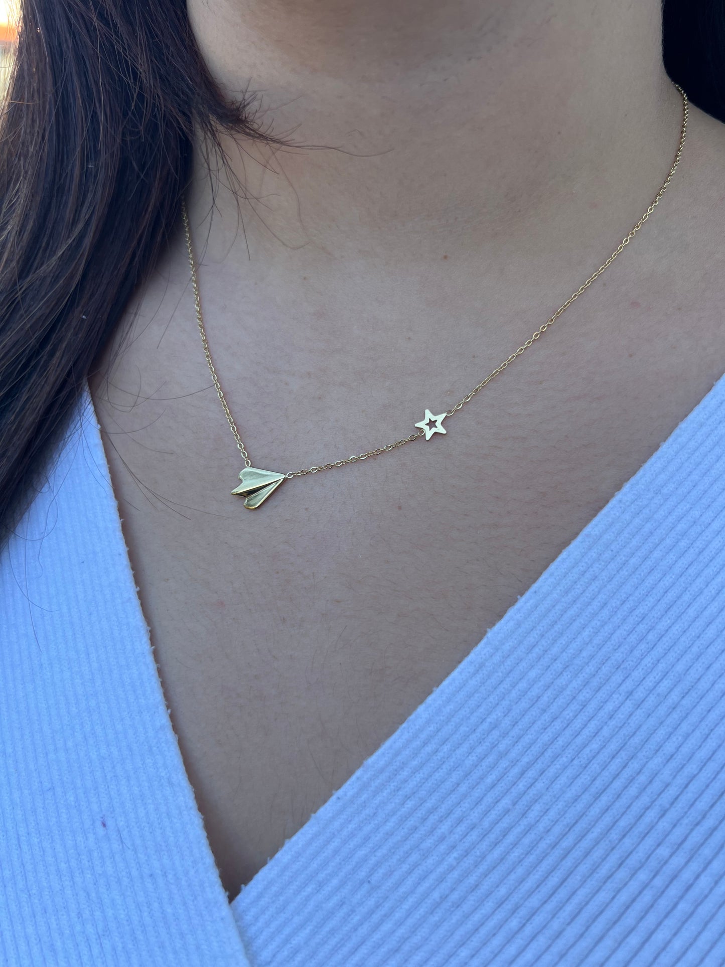 Airplane Necklace