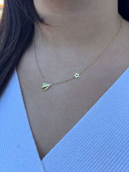 Airplane Necklace