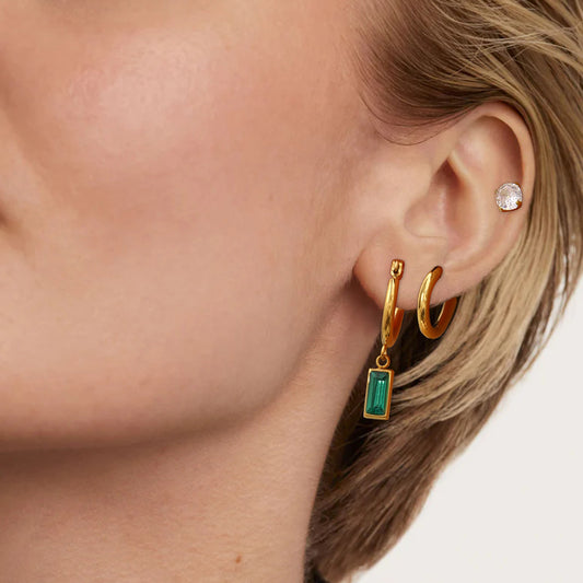 Green Set Earrings