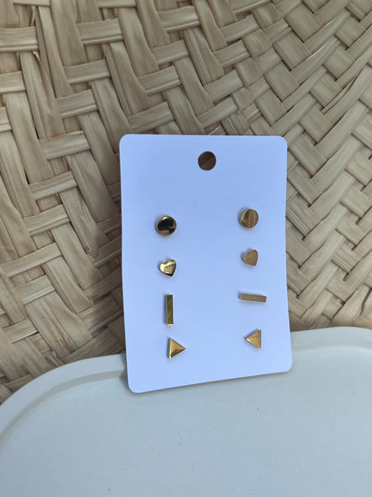 Shapes Set Earrings